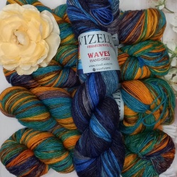 Шкарпеткова пряжа Vizell «Waves / Вейвс» Туреччина