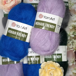 Пряжа YarnArt "MOHAIR TRENDY / Мохер Тренді" Туреччина