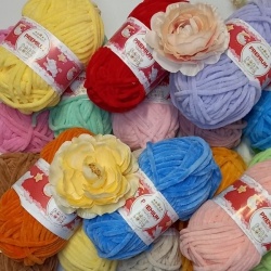 Плюшева пряжа Premium Yarn "Baby Love / Бебі Лав" Туреччина