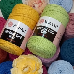 Трикотажна пряжа YarnArt «MACRAME CORD / Макраме Корд 3мм»