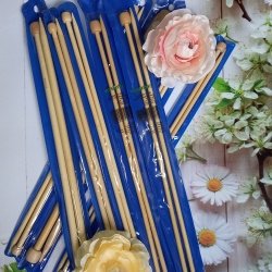 Спиці прямі бамбукові 35см(Китай)