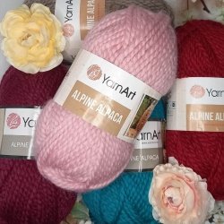 Пряжа полушерсть YarnArt «Alpine Alpaka / Альпин Альпака» Турция