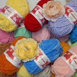 Плюшева пряжа Premium Yarn "Baby Love / Бебі Лав" Туреччина