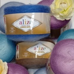 Пряжа Alize «Angora Gold Ombre Batik / Ангора Голд Омбре Батік»