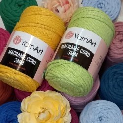 Трикотажна пряжа YarnArt «MACRAME CORD / Макраме Корд 3мм»