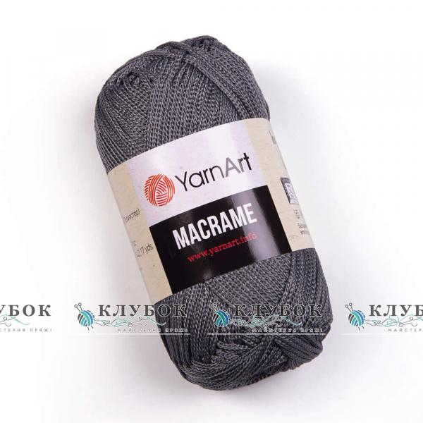 Пряжа YarnArt « Macrame / Макраме» Турция №159(темно серый)