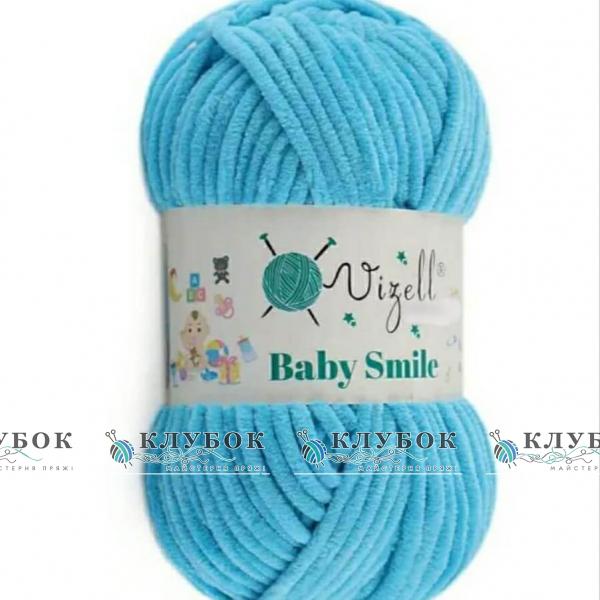 Пряжа Vizell «Baby Smile / Беби Смайл» Турция №29(бирюза)