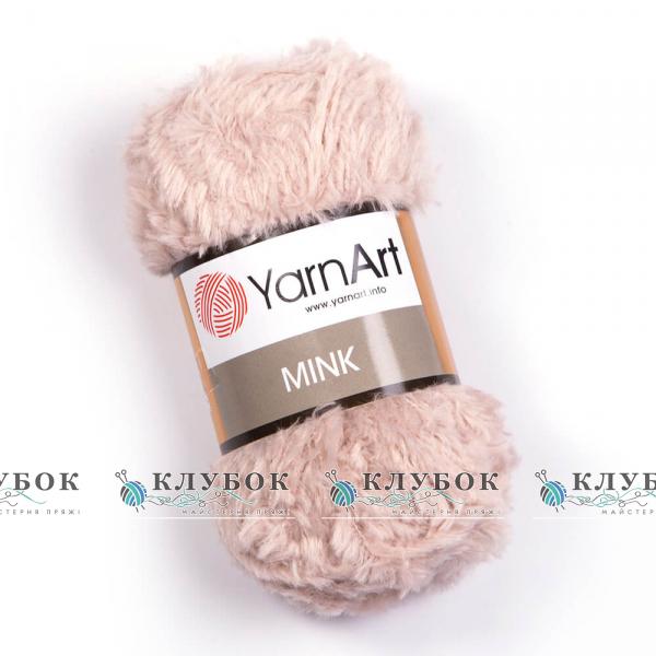 Пряжа YarnArt «Mink / Минк» №331(пудра)