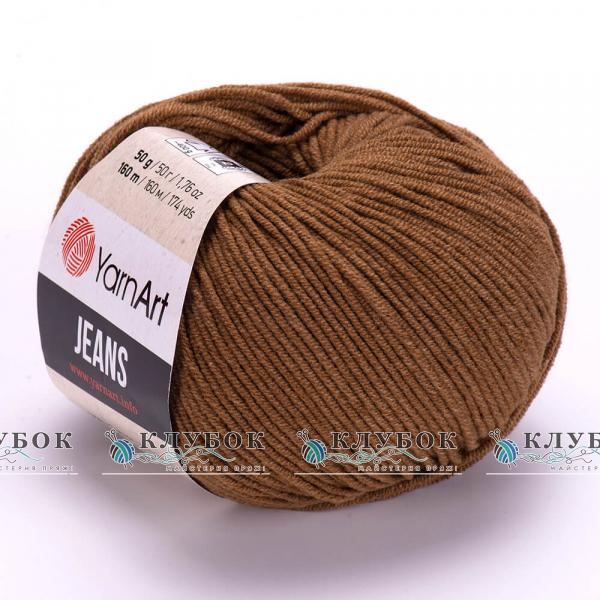 Пряжа YarnArt "Jeans / Джинс" Туреччина №40(коричневий)