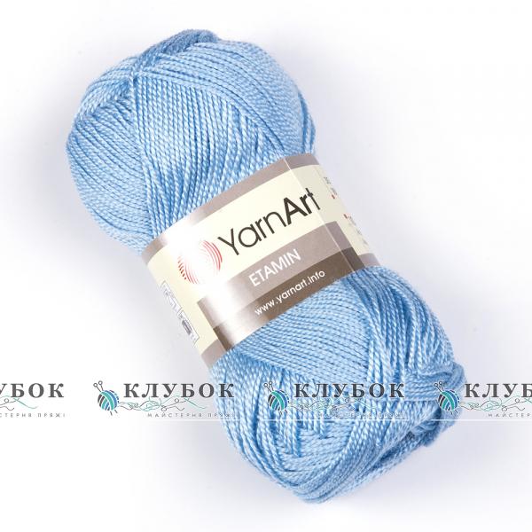 Пряжа YarnArt « Етамін»  №424(блакитний)