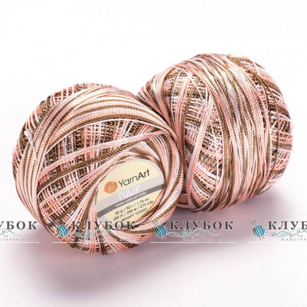 Пряжа Yarnart «Tulip / Тулип»  №460(меланж)