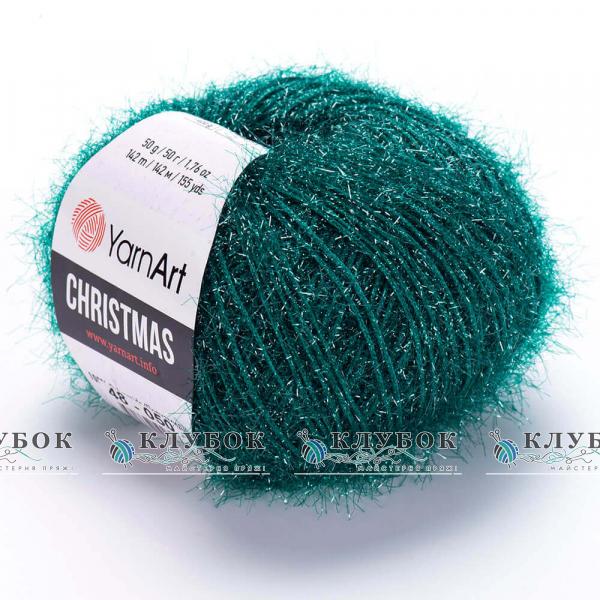 Пряжа YarnArt «Christmas / Крістмас» Туреччина №48(зелений)