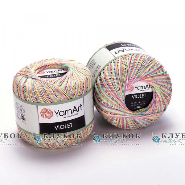 Пряжа YarnArt "Violet / Віолет"  №502(меланж)