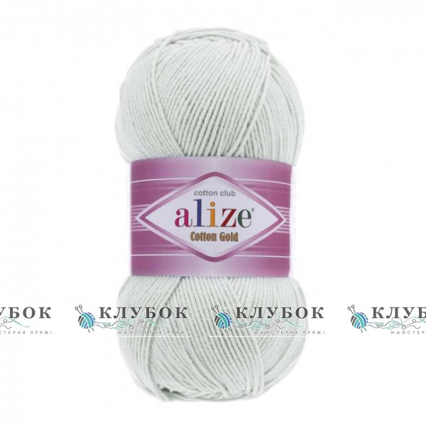 Пряжа Alize "Cotton Gold / Коттон Голд" Туреччина №533(попелясто сірий)