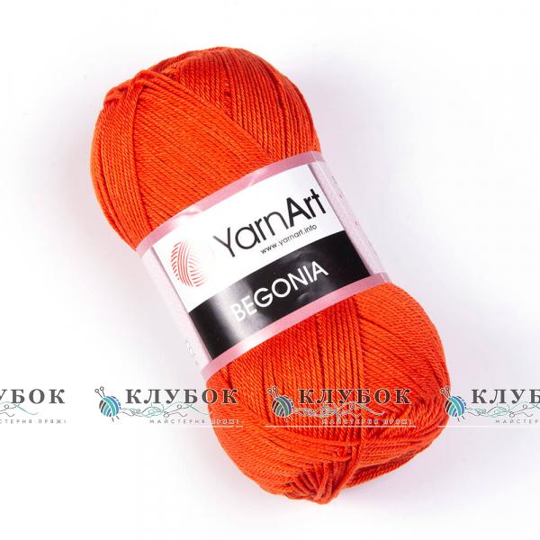 Пряжа YarnArt «Begonia \ Бегонія»   №5535(помаранчевий)