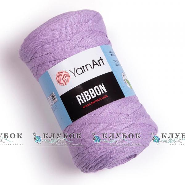 Трикотажна пряжа YarnArt "Ribbon / Рібон"  №765(бузок)