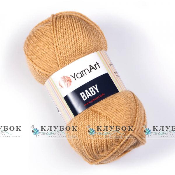 Пряжа YarnArt " Бебі" №805(кемел)