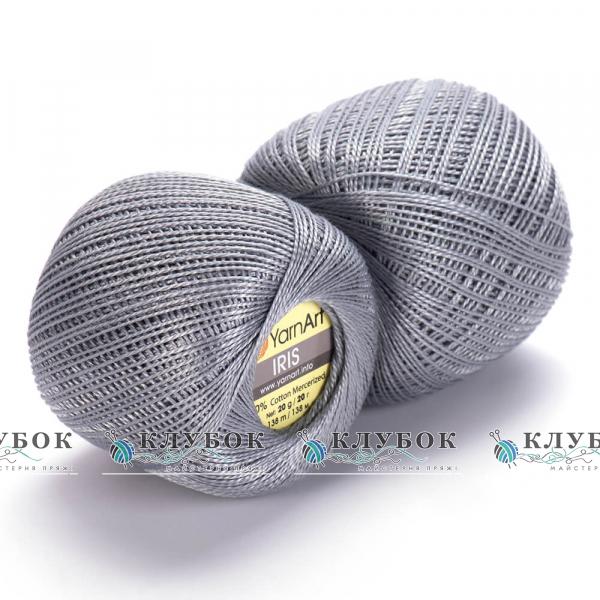 Пряжа YarnArt «Iris / Ірис»   №933(сірий)