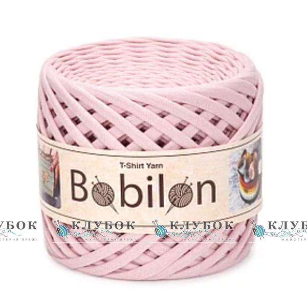 Трикотажна пряжа Bobilon Medium / Бобілон Медіум 7-9мм  (зефірка)