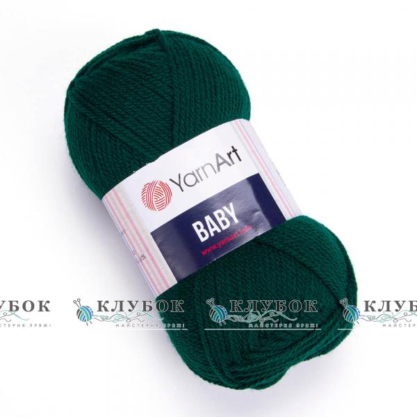 Пряжа YarnArt "Бебі"  №590(смарагд)
