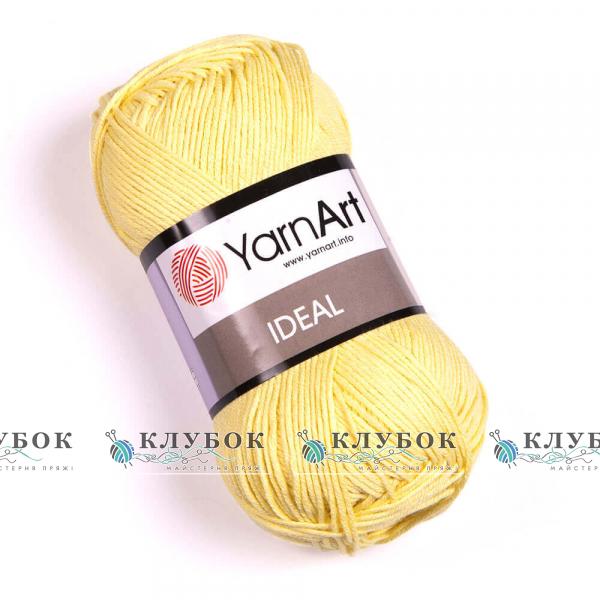 Пряжа YarnArt «IDEAL / Идеал» Турция №224(светло желтый)