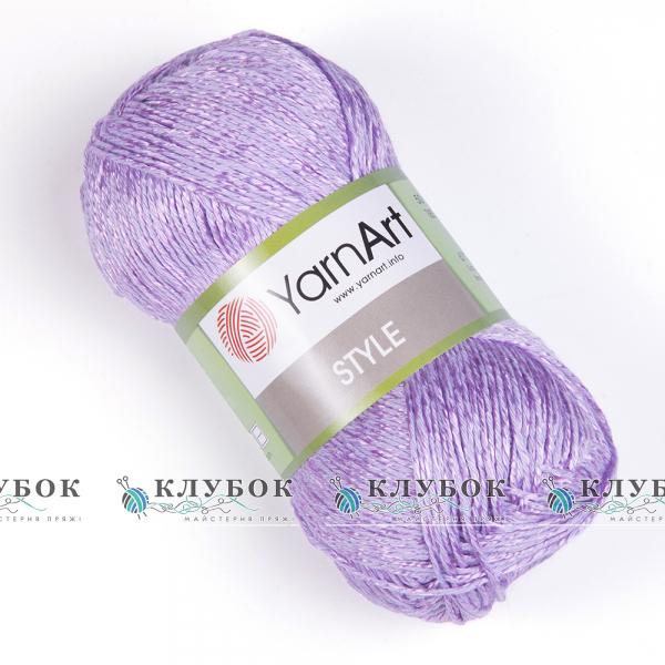 Пряжа YarnArt "Style \ Стиль" Туреччина №674(бузок)