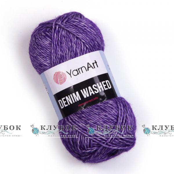 Деним Washed №921(фиолет)