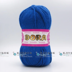 Пряжа Madame Tricote «Дора» №016(синій)