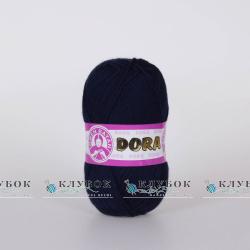 Пряжа Madame Tricote «Дора» №019(темно синій)
