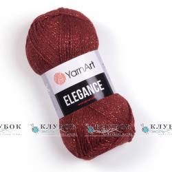 Пряжа YarnArt «Elegance / Елеганс»   №122(теракот)