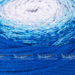 Трикотажна пряжа YarnArt "Macrame Cotton Spectrum / Макраме Коттон Спектрум" Туреччина №1312