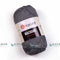Пряжа YarnArt « Macrame / Макраме» Туреччина №159(темно сірий)