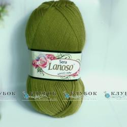 Вовна Lanoso «Sera / Сірка» №912(оливковий)
