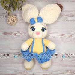 Іграшка Зайчик у сукні (28см)