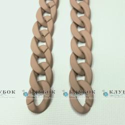 Ланцюжок(ручка) акрил 97см * 2см (суха троянда)