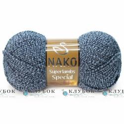 Пряжа напіввовна Nako «Superlambs Special / Суперлембс Спешл» Туреччина №21284(меланж)
