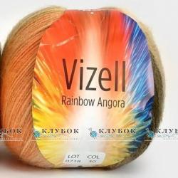 Пряжа Vizell "Rainbow Angora / Рейнбоу Ангора" Туреччина №30