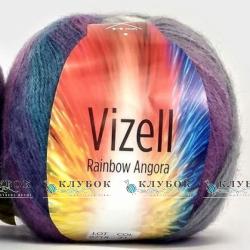 Пряжа Vizell "Rainbow Angora / Рейнбоу Ангора" Туреччина №31