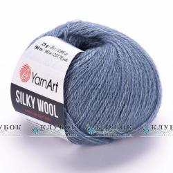 Пряжа YarnArt « Silky Wool / Силки вул » Туреччина №331(джинс)