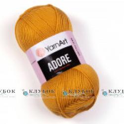 Аdorе YarnАrt  №334(жовтий)