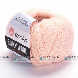 Пряжа YarnArt « Silky Wool / Силки вул » Туреччина №341(персик)