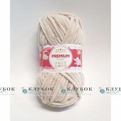 Плюшевая пряжа Premium Yarn «Baby Love / Беби Лав» №342(бежевий)