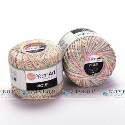 Пряжа YarnArt "Violet / Віолет"  №502(меланж)