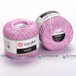 Пряжа YarnArt "Violet / Віолет"   №5049(світло рожевий)