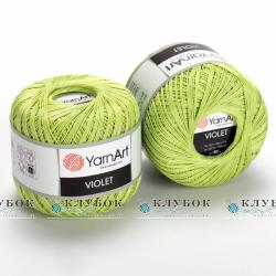 Пряжа YarnArt "Violet / Віолет" №5352(салатовий)