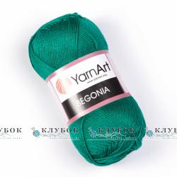 Пряжа YarnArt «Begonia \ Бегонія»  №6334(смарагд)