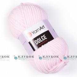 Плюшева пряжа YarnArt «Dolce / Дольче»  №750(рожевий)