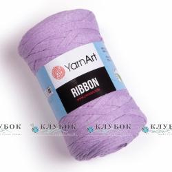 Трикотажна пряжа YarnArt "Ribbon / Рібон"  №765(бузок)