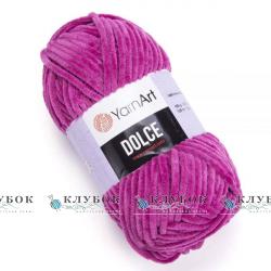 Плюшева пряжа YarnArt «Dolce / Дольче» №794(фуксія)
