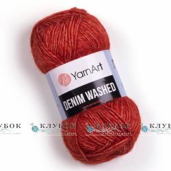 Денім Washed №915(марсала)